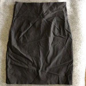 Black Pencil skirt Sexy sz M/ fits like S